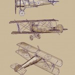 A quick model made in Maya. Used in Chapter 1. This airplane model is based on the Sopwith Camel airplane! First flight in 1916! Made 2013.